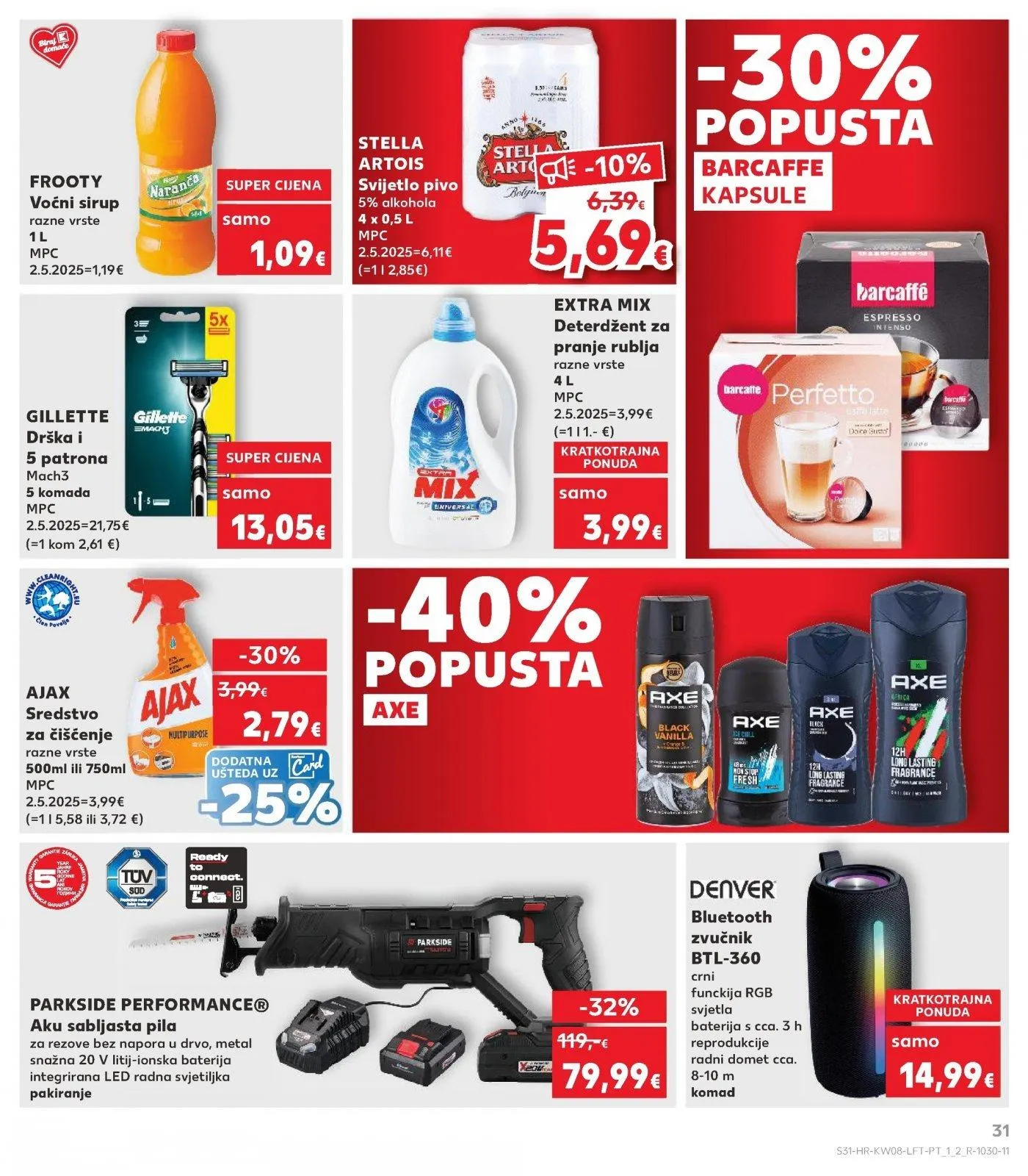 Katalog Kaufland katalog do 24.02.2026 od 19. veljače do 24. veljače 2026. - Pregled Stranica 31