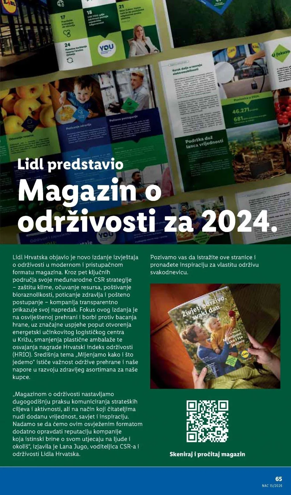 Katalog Lidl katalog do 12.04.2026 od 2. travnja do 12. travnja 2026. - Pregled Stranica 65