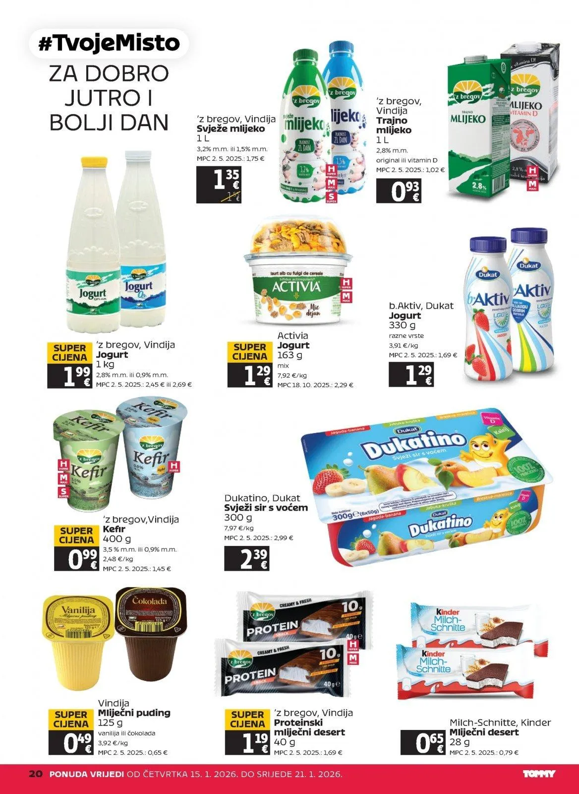 Katalog Tommy katalog do 21.01.2026 od 15. siječnja do 21. siječnja 2026. - Pregled Stranica 20