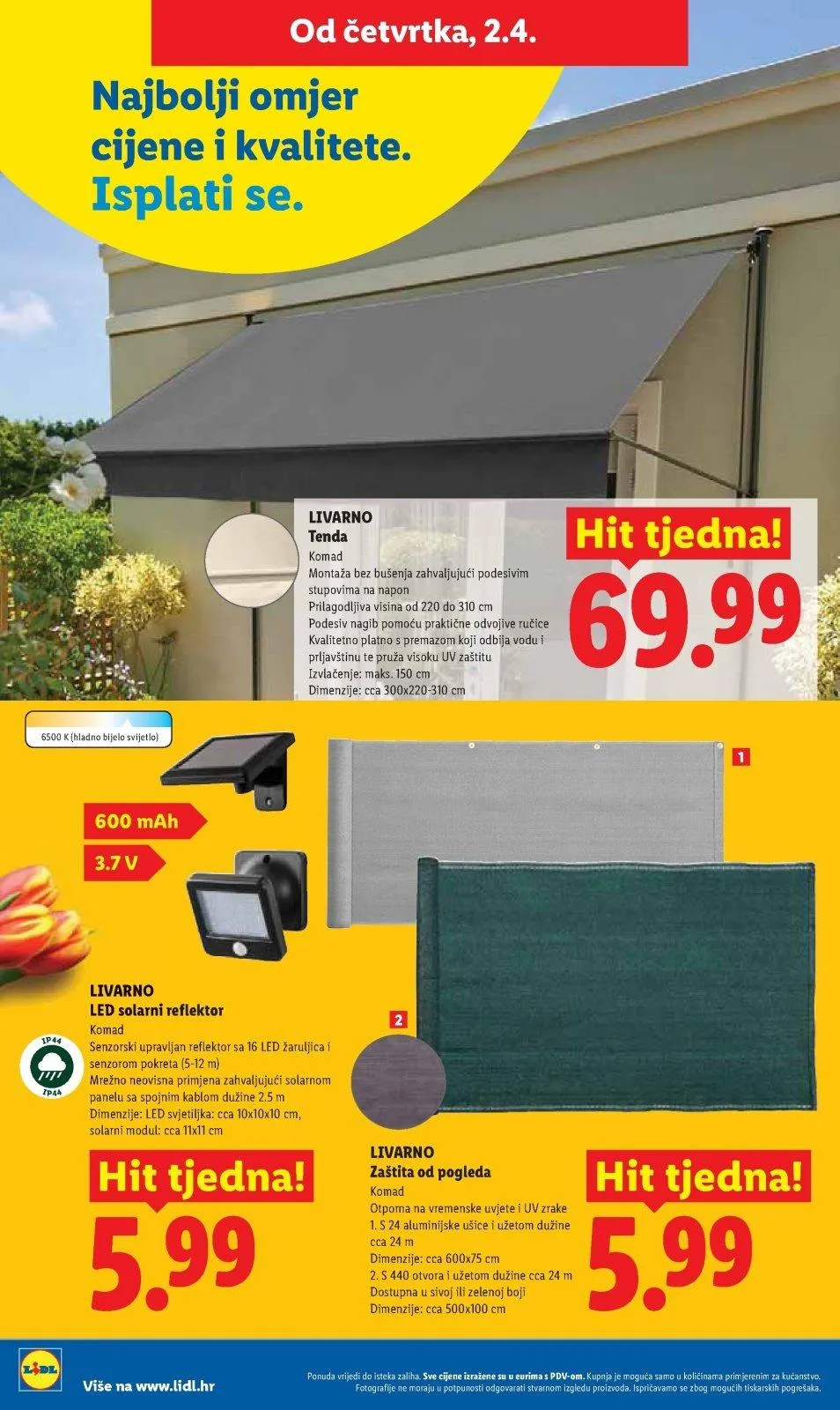 Katalog Lidl katalog do 04.04.2026 od 26. ožujka do 4. travnja 2026. - Pregled Stranica 44