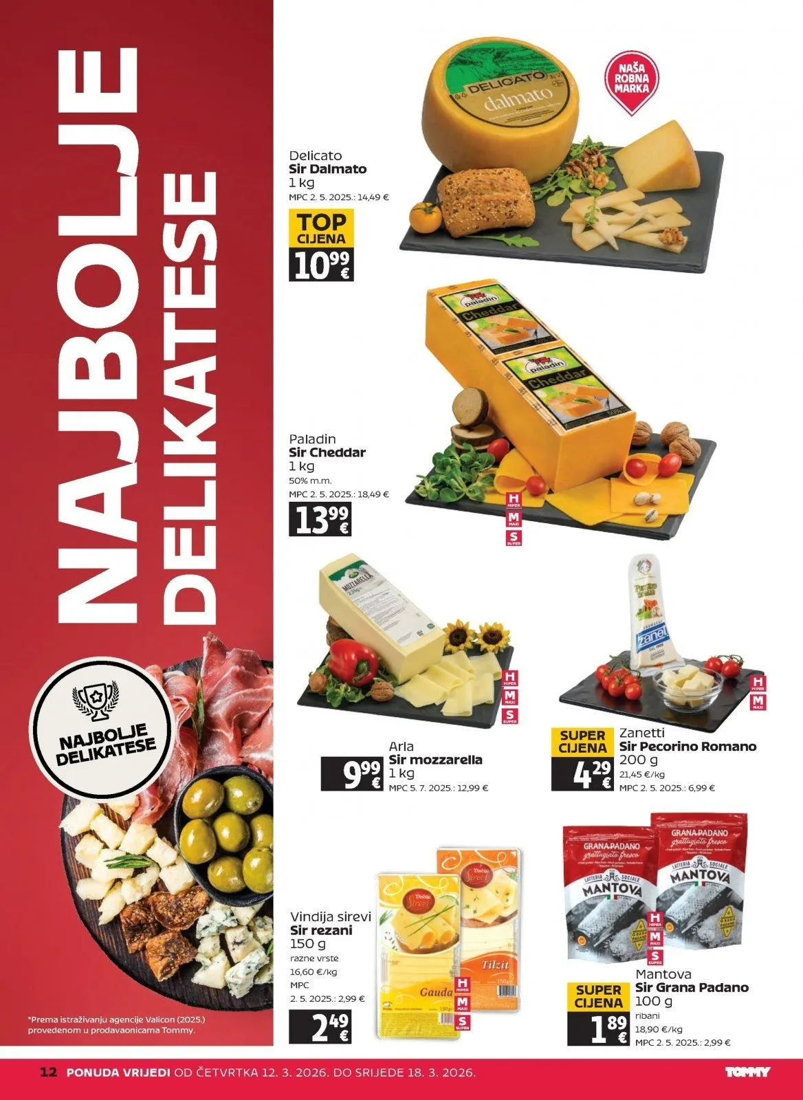 Katalog Tommy katalog do 18.03.2026 od 12. ožujka do 18. ožujka 2026. - Pregled Stranica 12