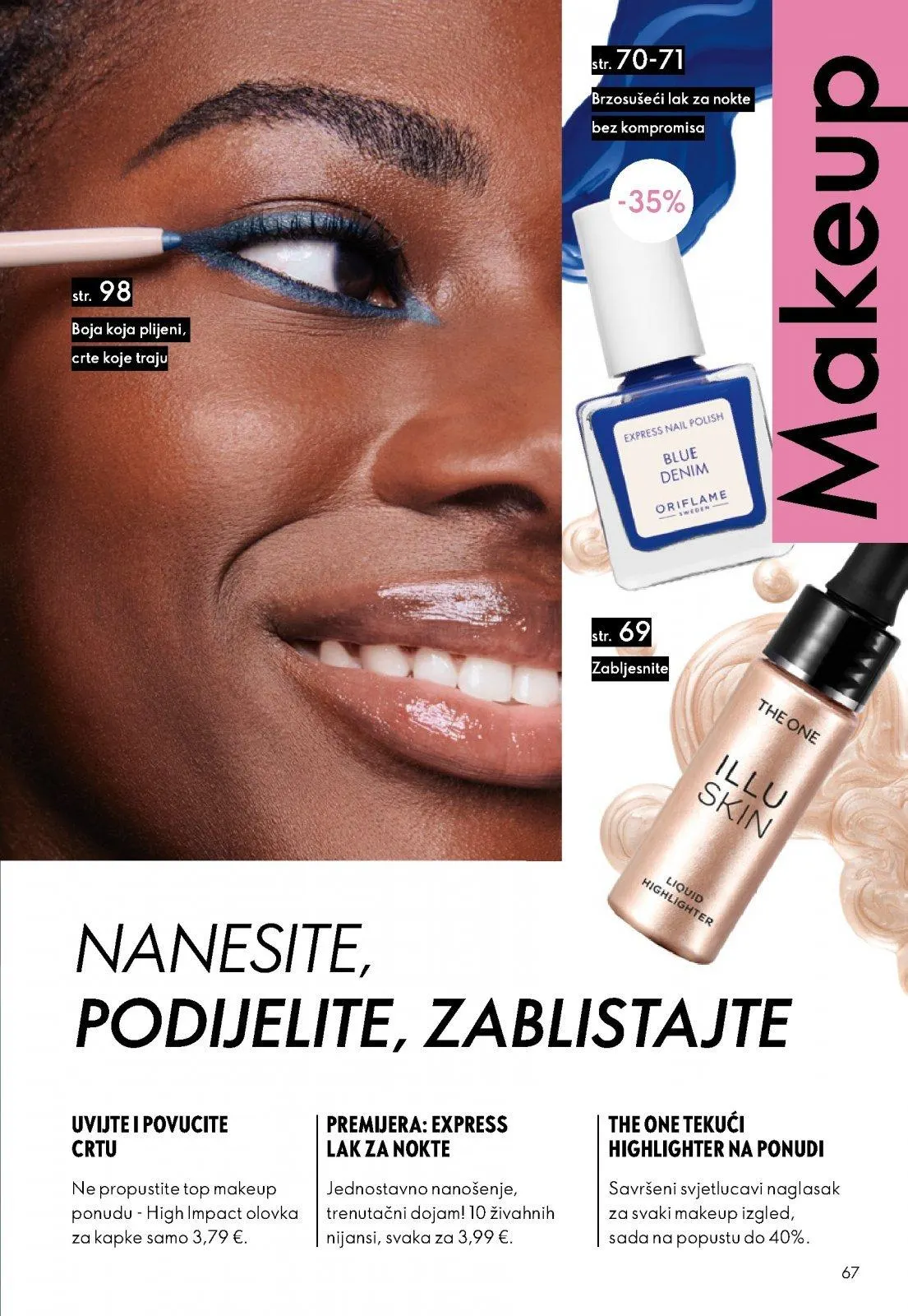 Katalog Oriflame katalog do 02.06.2026 od 13. svibnja do 2. lipnja 2026. - Pregled Stranica 67