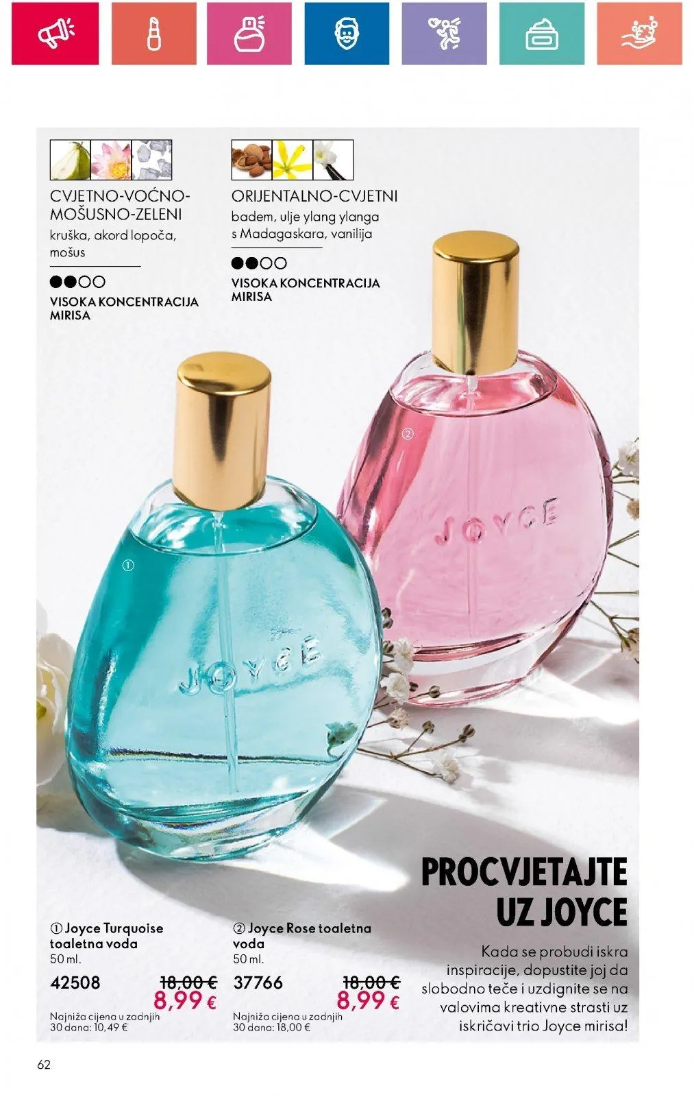 Katalog Oriflame katalog do 11.09.2024 od 29. kolovoza do 11. rujna 2024. - Pregled Stranica 62