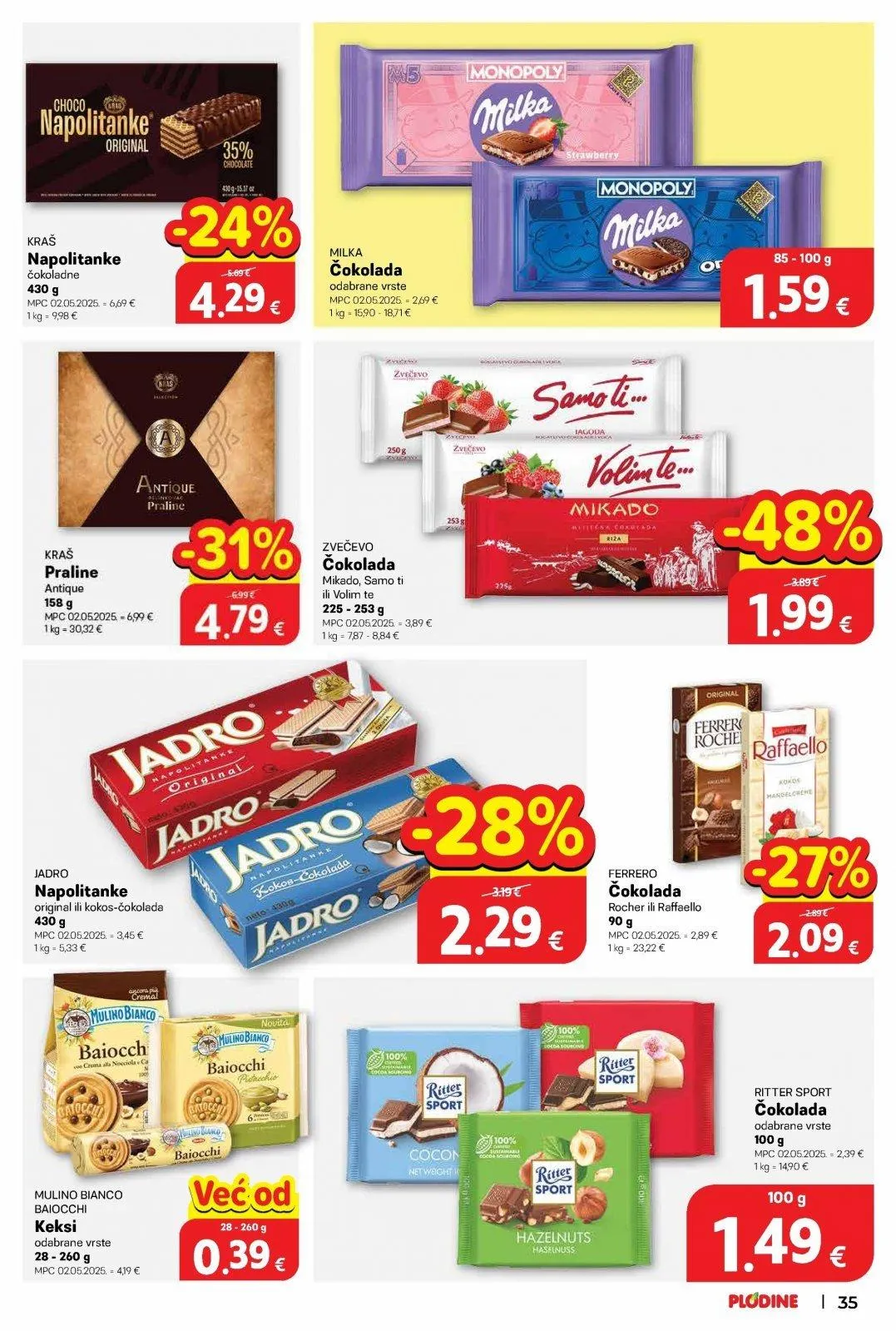 Katalog Plodine katalog do 26.05.2026 od 20. svibnja do 26. svibnja 2026. - Pregled Stranica 37