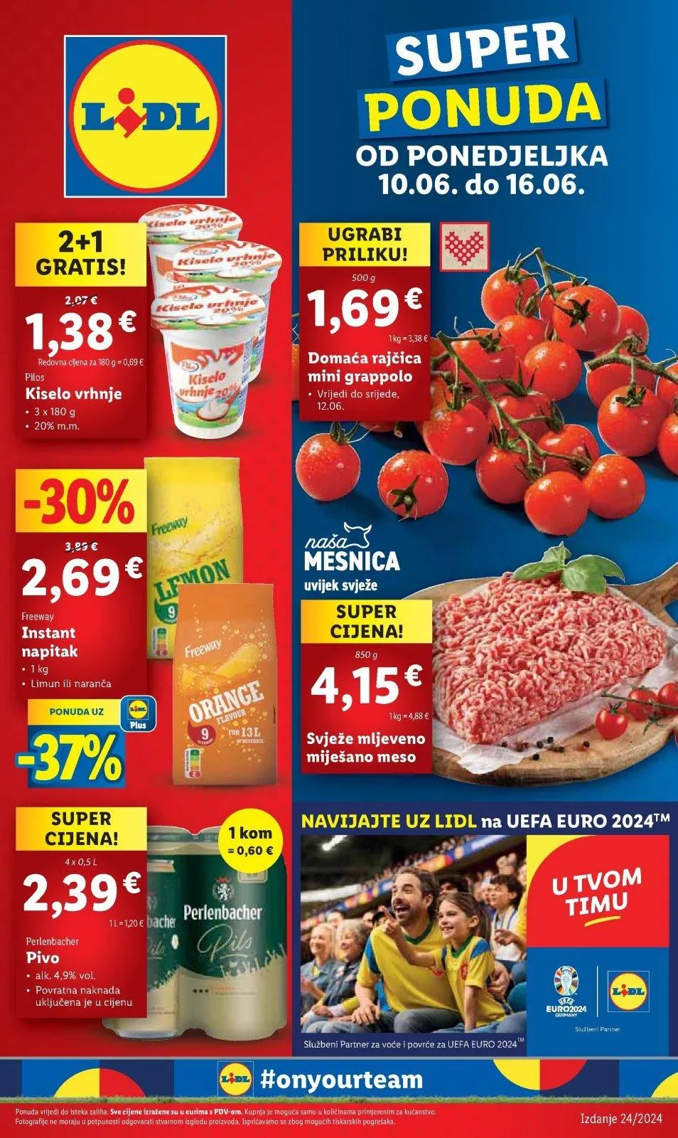 Katalog Lidl katalog do 16.06.2024 od 6. lipnja do 16. lipnja 2024. - Pregled Stranica 1