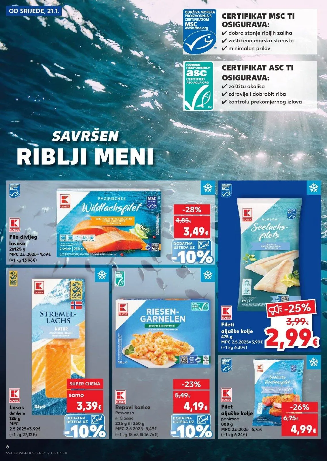 Katalog Kaufland katalog do 27.01.2026 od 21. siječnja do 27. siječnja 2026. - Pregled Stranica 6
