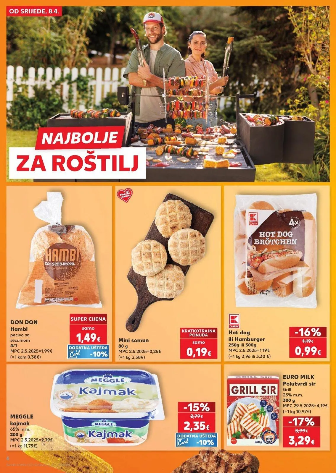Katalog Kaufland katalog do 14.04.2026 od 8. travnja do 14. travnja 2026. - Pregled Stranica 6
