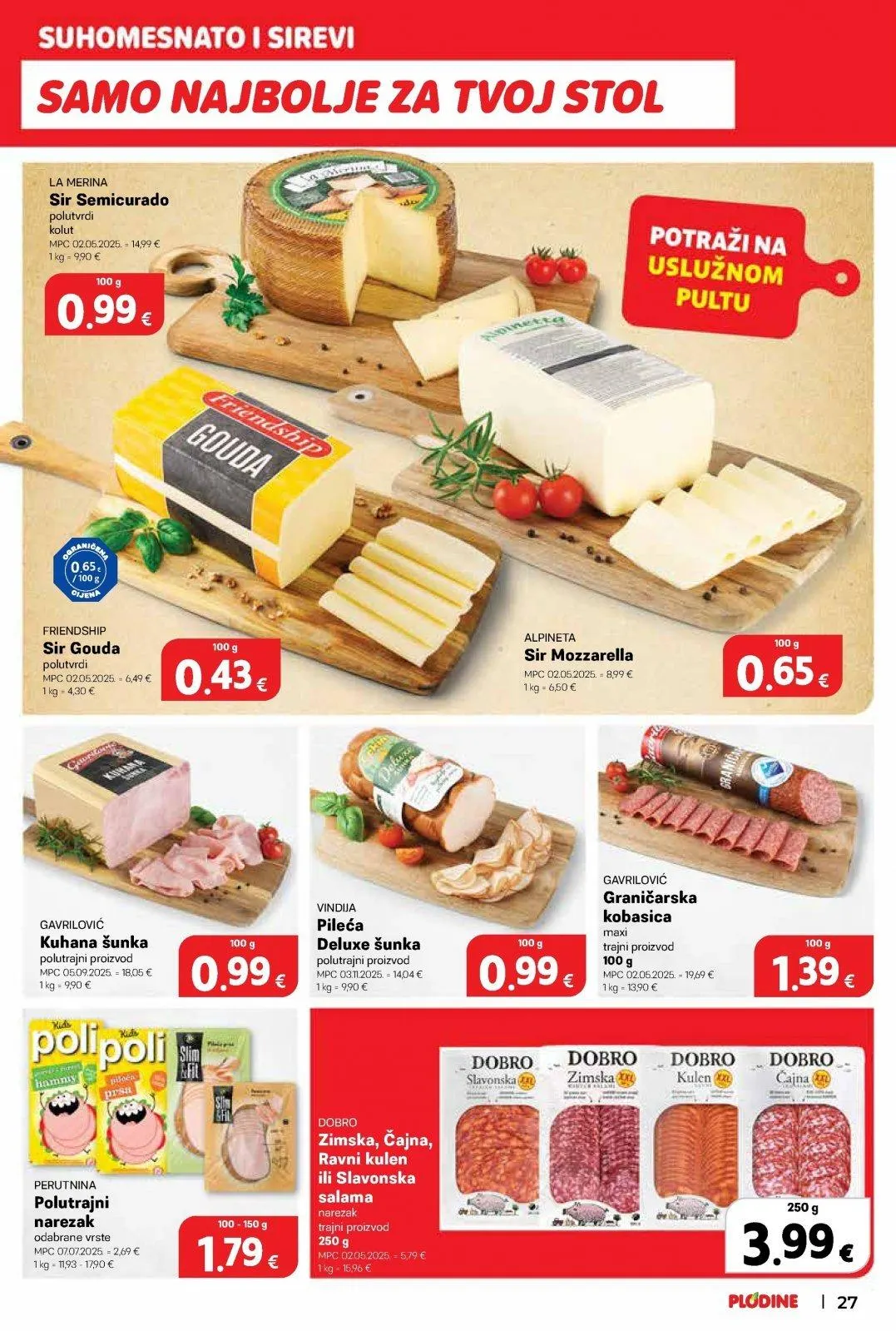 Katalog Plodine katalog do 14.04.2026 od 8. travnja do 14. travnja 2026. - Pregled Stranica 27