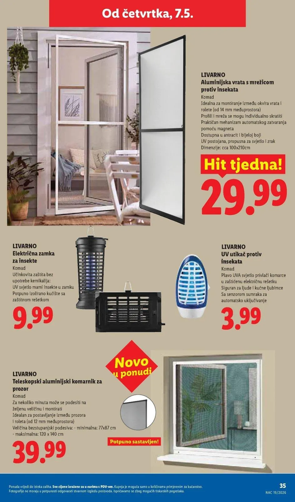 Katalog Lidl katalog do 10.05.2026 od 30. travnja do 10. svibnja 2026. - Pregled Stranica 35