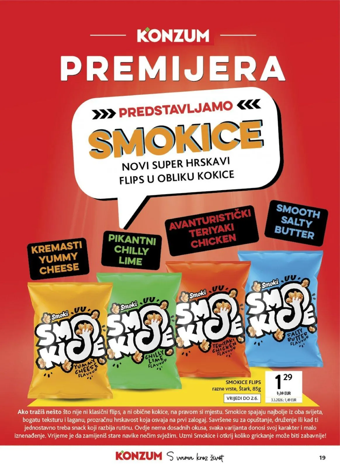 Katalog Konzum katalog do 12.05.2026 od 7. svibnja do 12. svibnja 2026. - Pregled Stranica 19