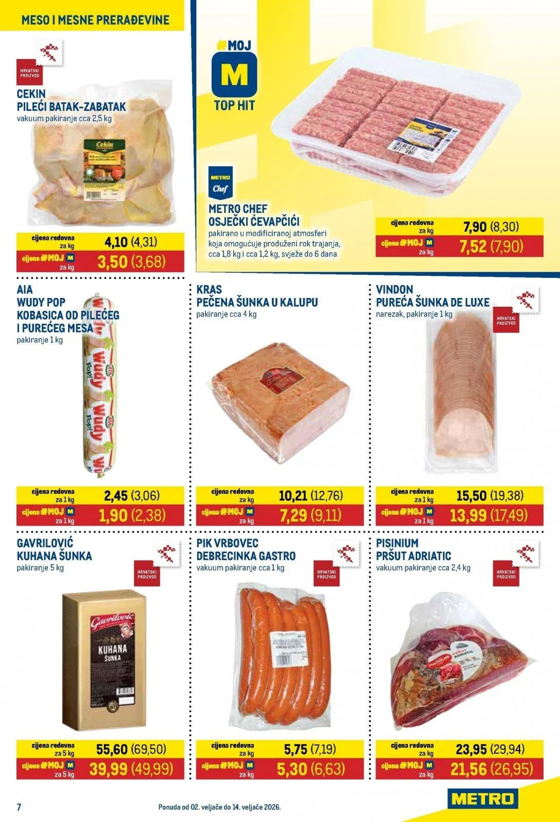 Katalog Metro katalog do 15.02.2026 od 7. veljače do 15. veljače 2026. - Pregled Stranica 7