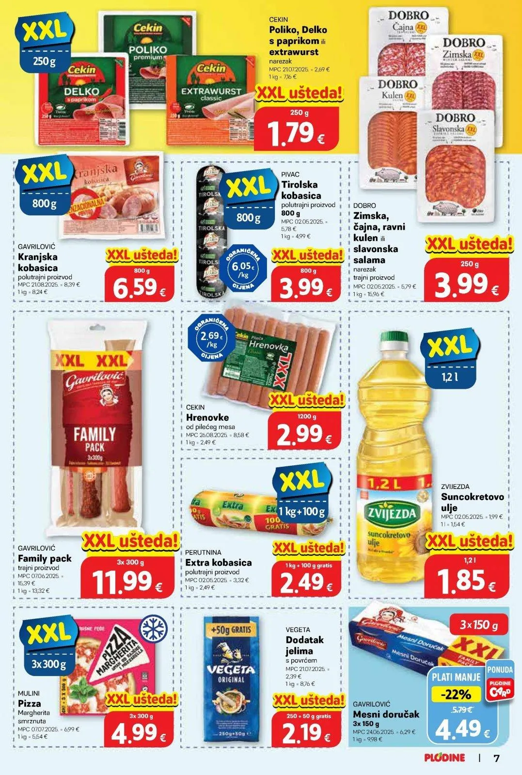 Katalog Plodine katalog do 24.02.2026 od 19. veljače do 24. veljače 2026. - Pregled Stranica 7