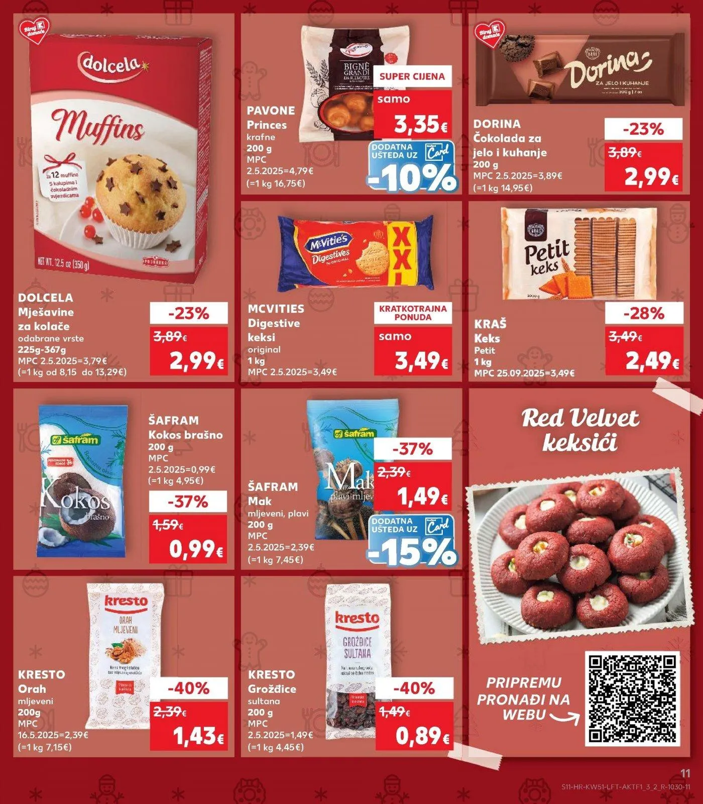 Katalog Kaufland katalog do 26.12.2025 od 17. prosinca do 26. prosinca 2025. - Pregled Stranica 11