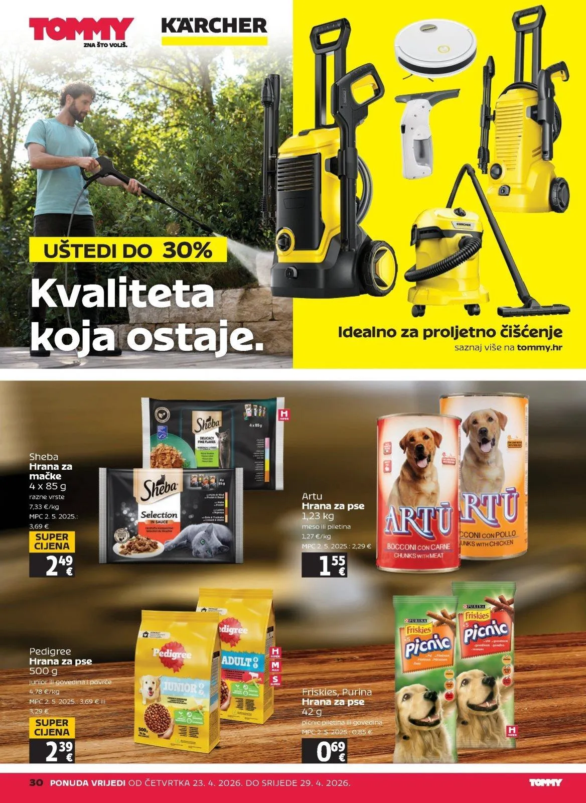 Katalog Tommy katalog do 29.04.2026 od 23. travnja do 29. travnja 2026. - Pregled Stranica 30