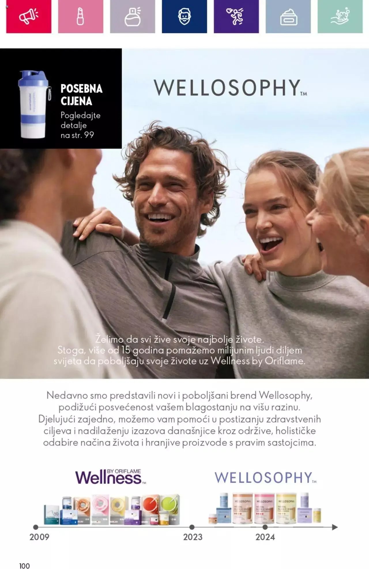 Katalog Katalog Oriflame 2/2024 od 17. siječnja do 14. veljače 2024. - Pregled Stranica 100