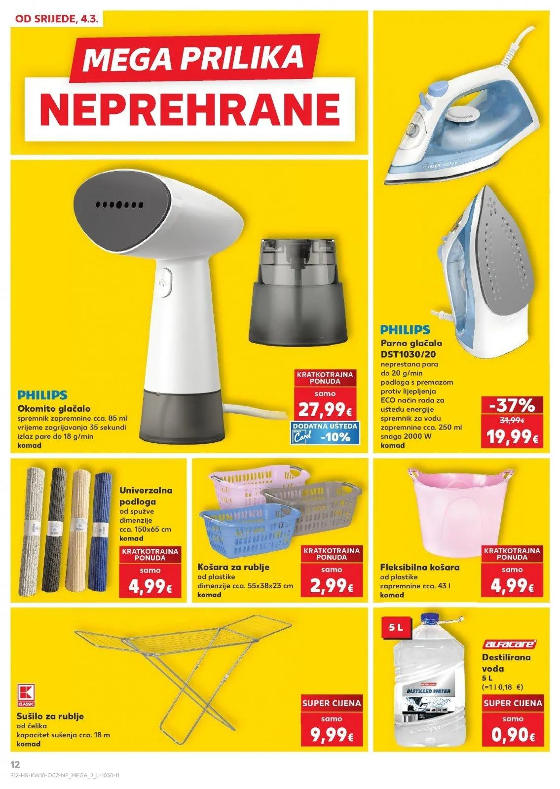 Katalog Kaufland katalog do 10.03.2026 od 5. ožujka do 10. ožujka 2026. - Pregled Stranica 12