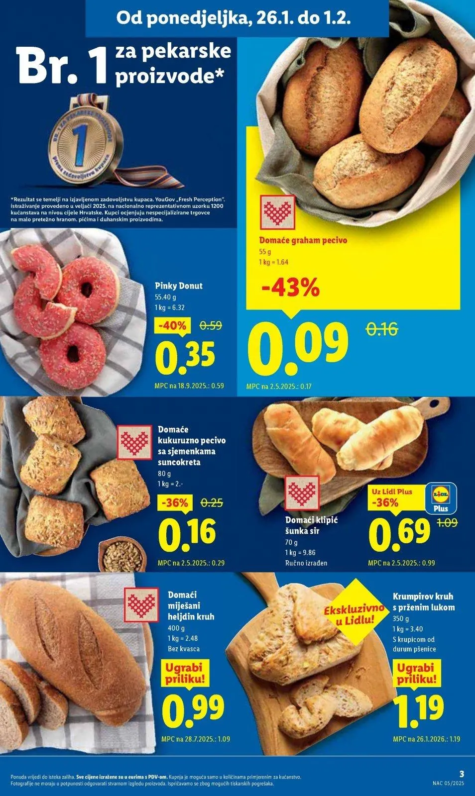 Katalog Lidl katalog do 01.02.2026 od 22. siječnja do 1. veljače 2026. - Pregled Stranica 3