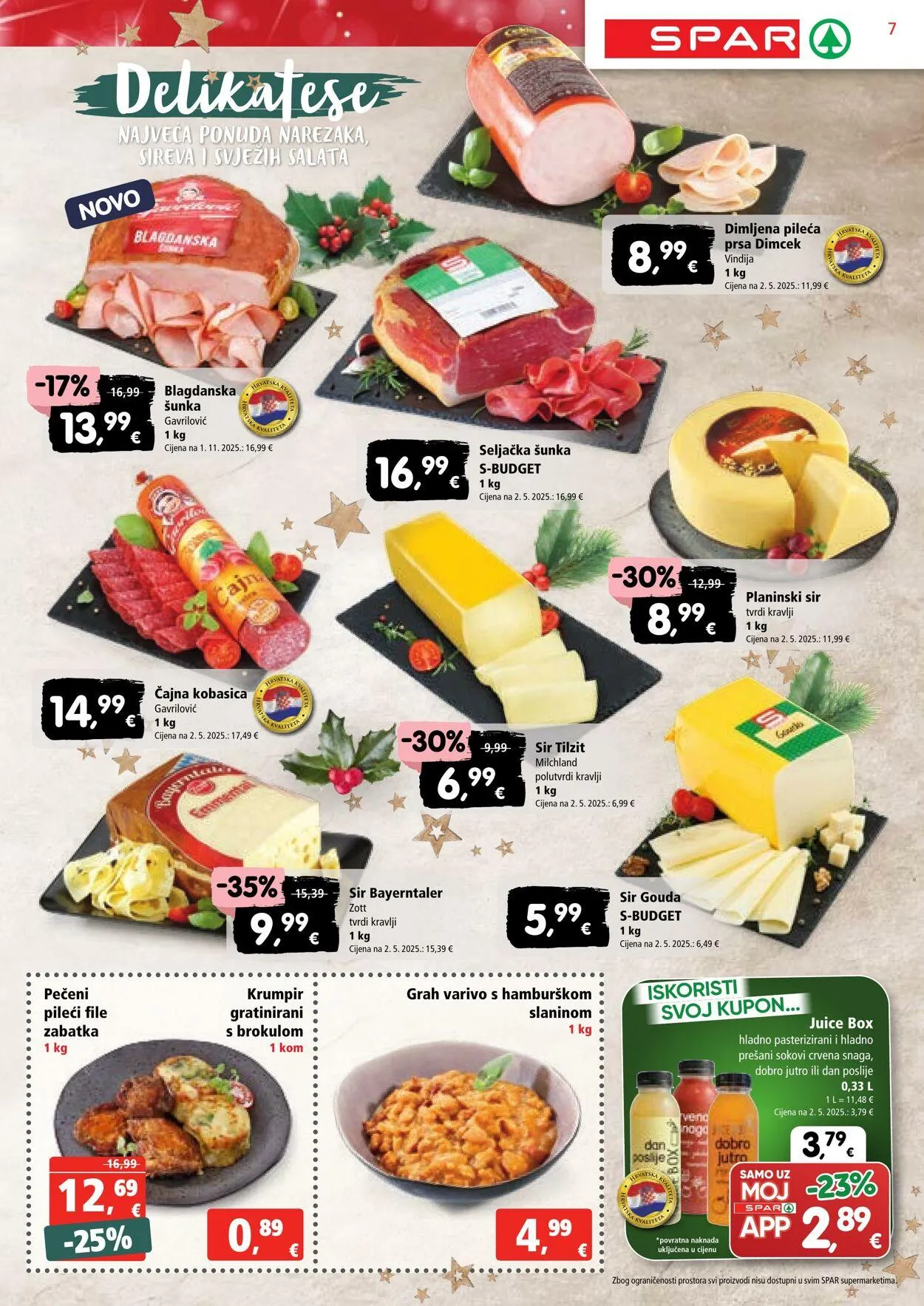 Katalog Spar od 10. prosinca do 16. prosinca 2025. - Pregled Stranica 7