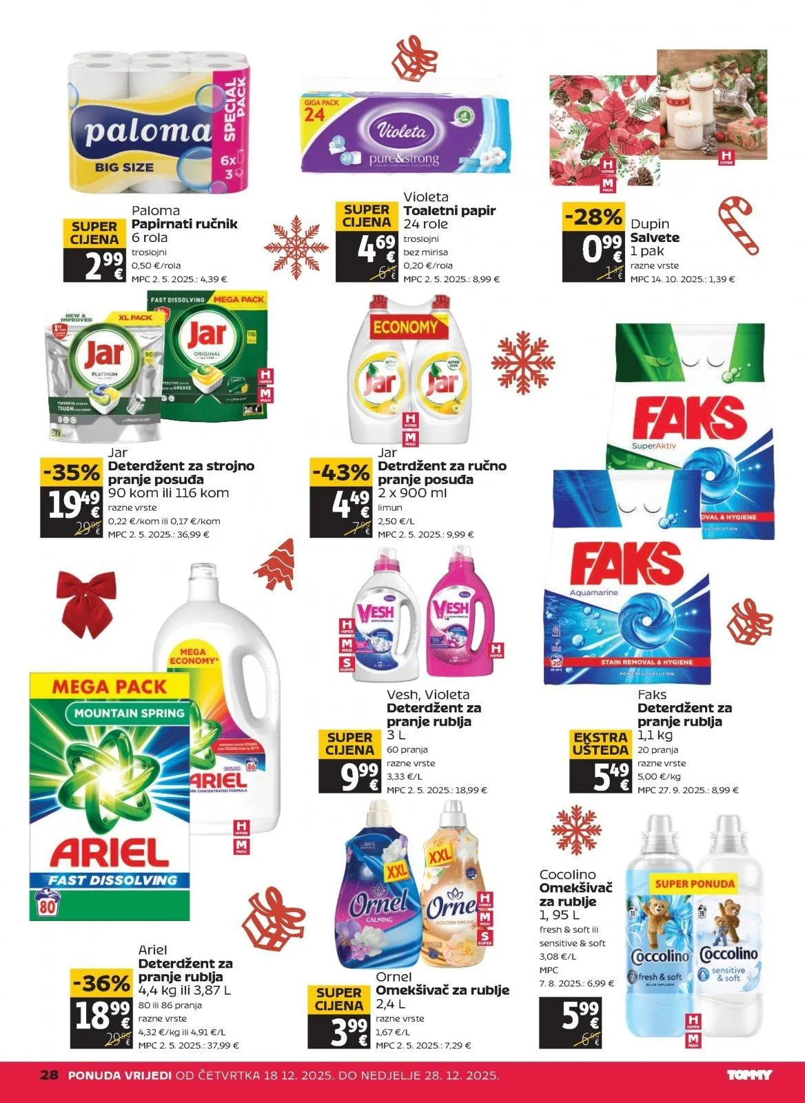 Katalog Tommy katalog do 28.12.2025 od 18. prosinca do 28. prosinca 2025. - Pregled Stranica 28