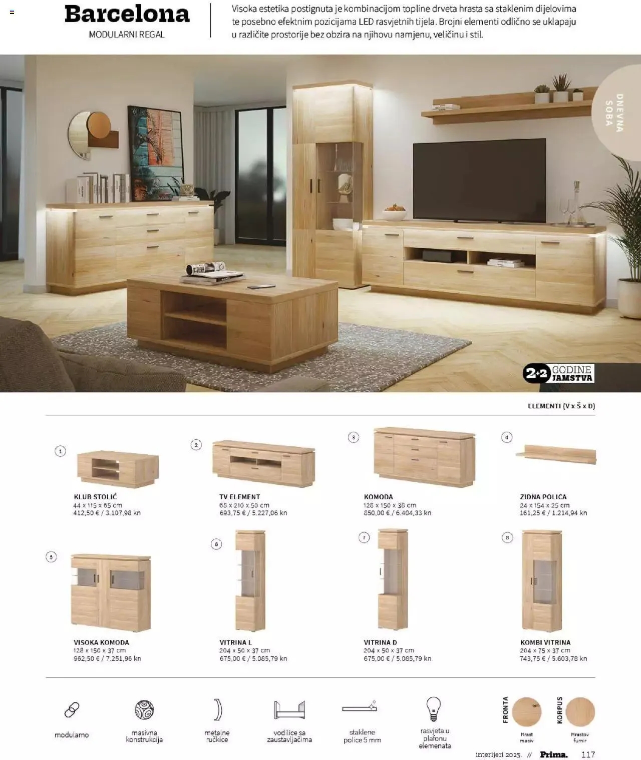 Katalog Katalog interijeri 2023 Prima od 20. veljače do 31. prosinca 2023. - Pregled Stranica 119