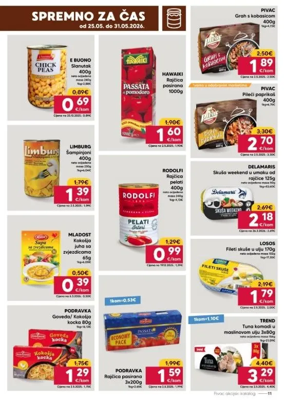Katalog Pivac katalog do 31.05.2026 od 27. svibnja do 31. svibnja 2026. - Pregled Stranica 11