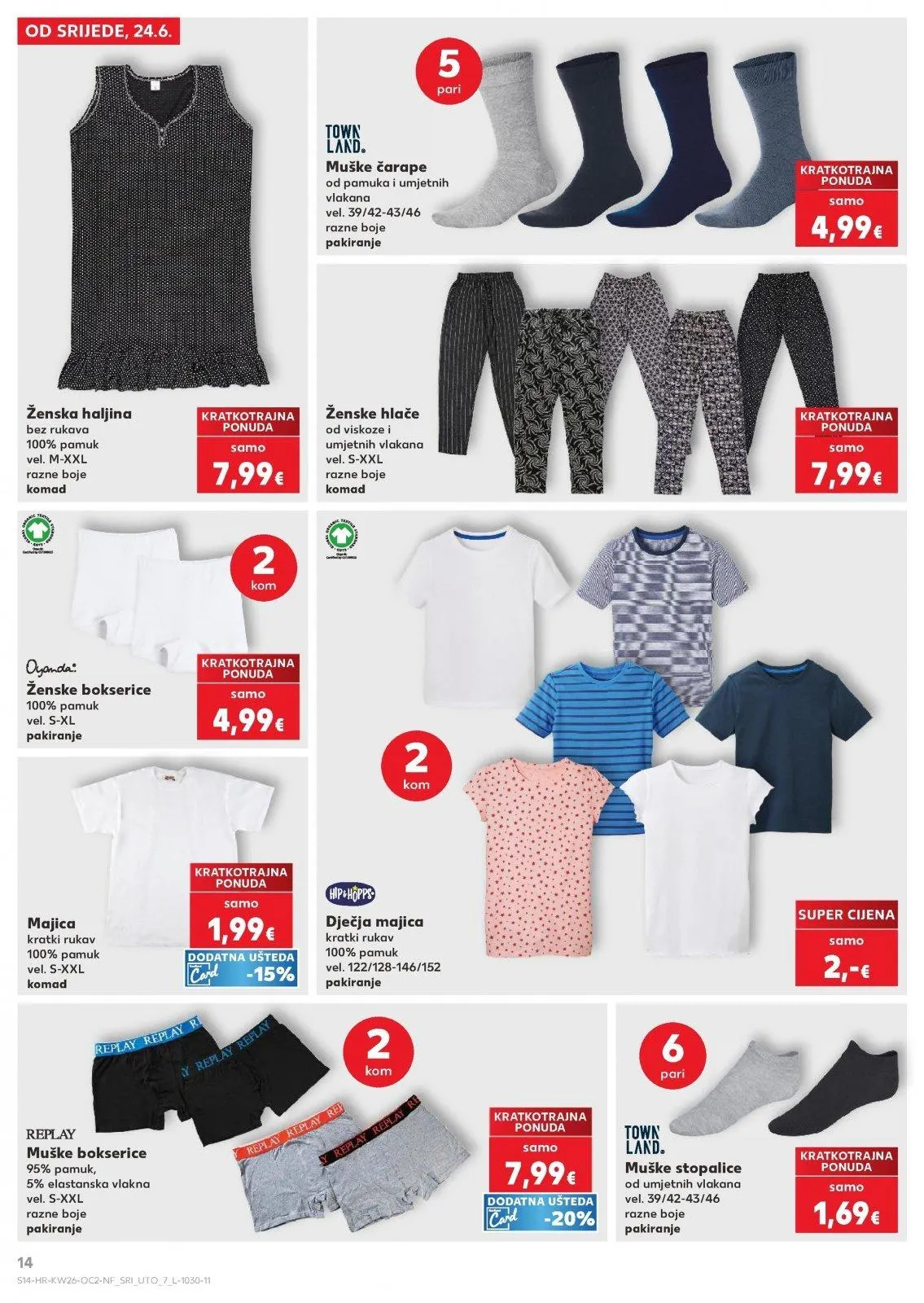 Katalog Kaufland katalog do 30.06.2026 od 25. lipnja do 30. lipnja 2026. - Pregled Stranica 14