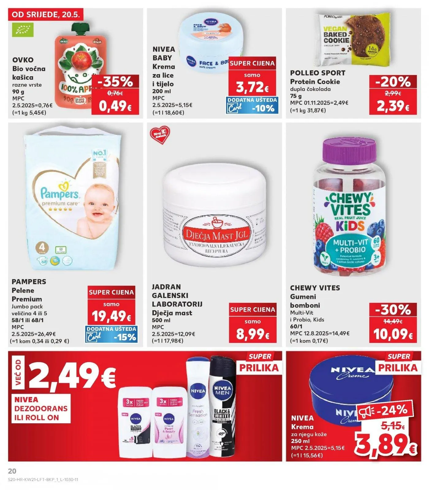 Katalog Kaufland katalog do 26.05.2026 od 20. svibnja do 26. svibnja 2026. - Pregled Stranica 20