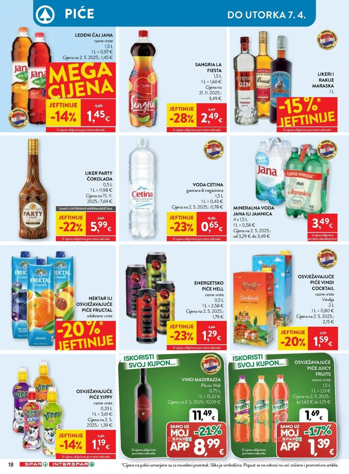 Katalog Spar katalog do 07.04.2026 od 2. travnja do 7. travnja 2026. - Pregled Stranica 23