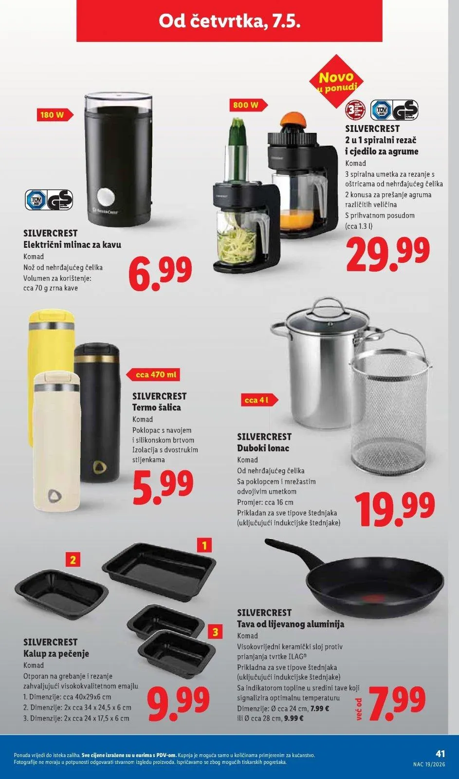 Katalog Lidl katalog do 10.05.2026 od 30. travnja do 10. svibnja 2026. - Pregled Stranica 41