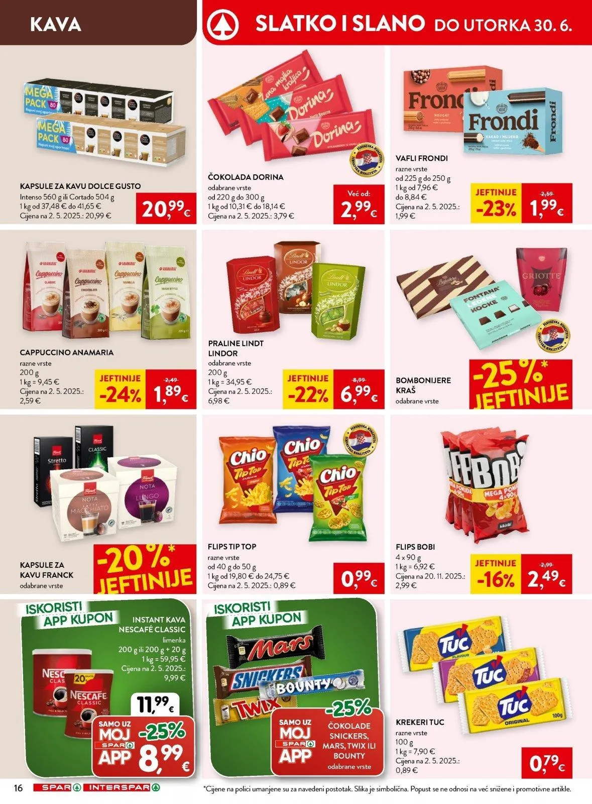 Katalog Spar katalog do 30.06.2026 od 25. lipnja do 30. lipnja 2026. - Pregled Stranica 25