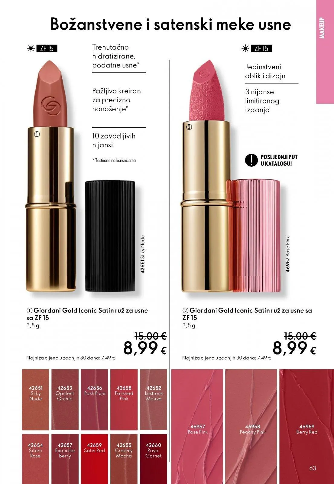 Katalog Oriflame katalog do 30.12.2025 od 11. prosinca do 30. prosinca 2025. - Pregled Stranica 63