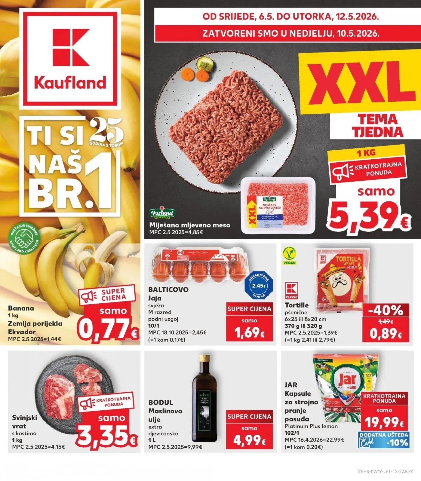 Katalog Kaufland katalog do 12.05.2026 od 8. svibnja do 12. svibnja 2026. - Pregled Stranica 1