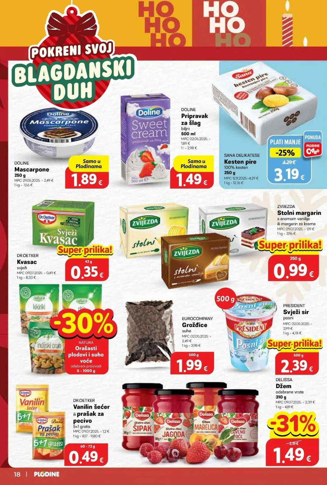 Katalog Plodine katalog do 09.12.2025 od 3. prosinca do 9. prosinca 2025. - Pregled Stranica 18