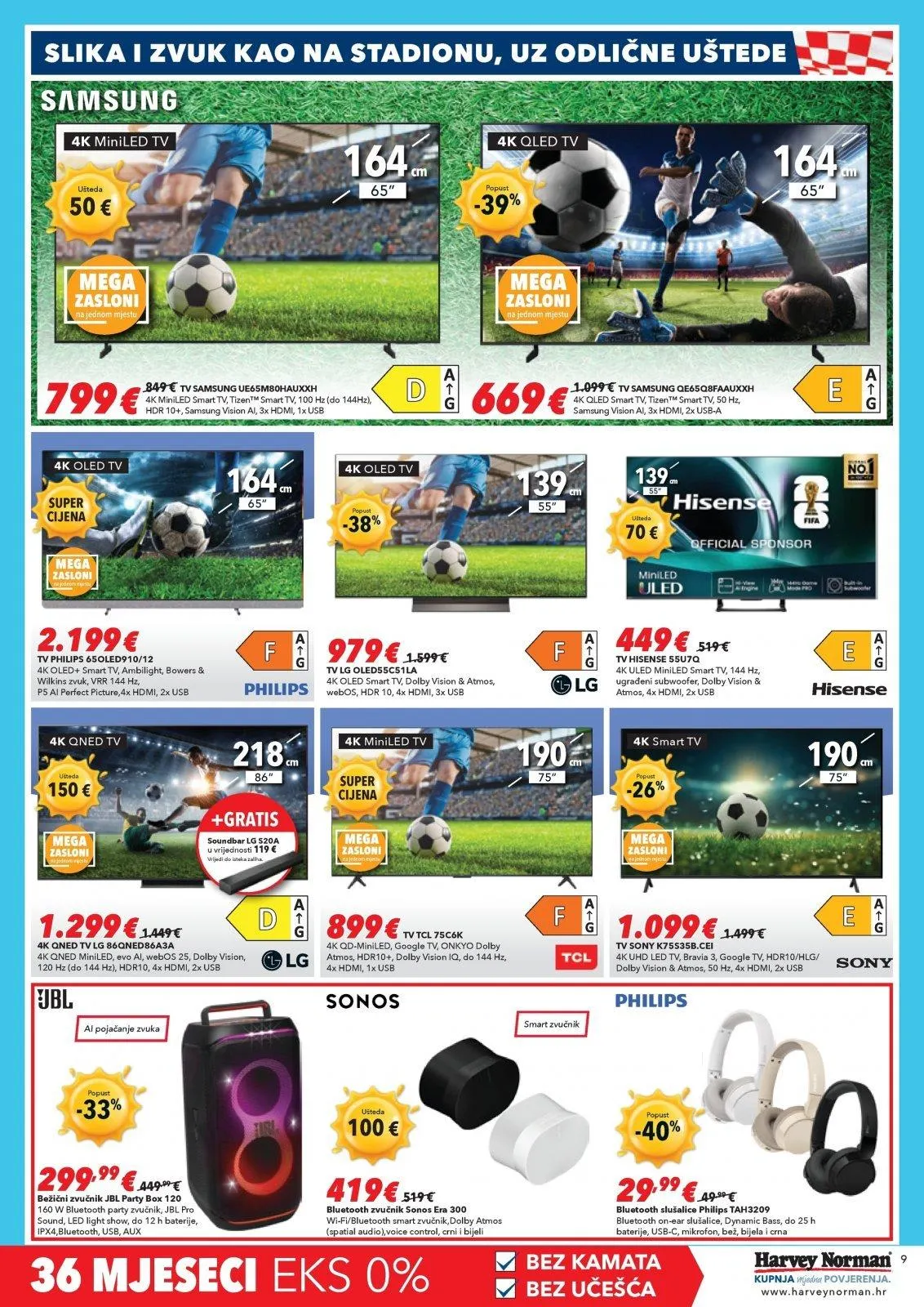 Katalog Harvey Norman katalog do 17.06.2026 od 9. lipnja do 17. lipnja 2026. - Pregled Stranica 9