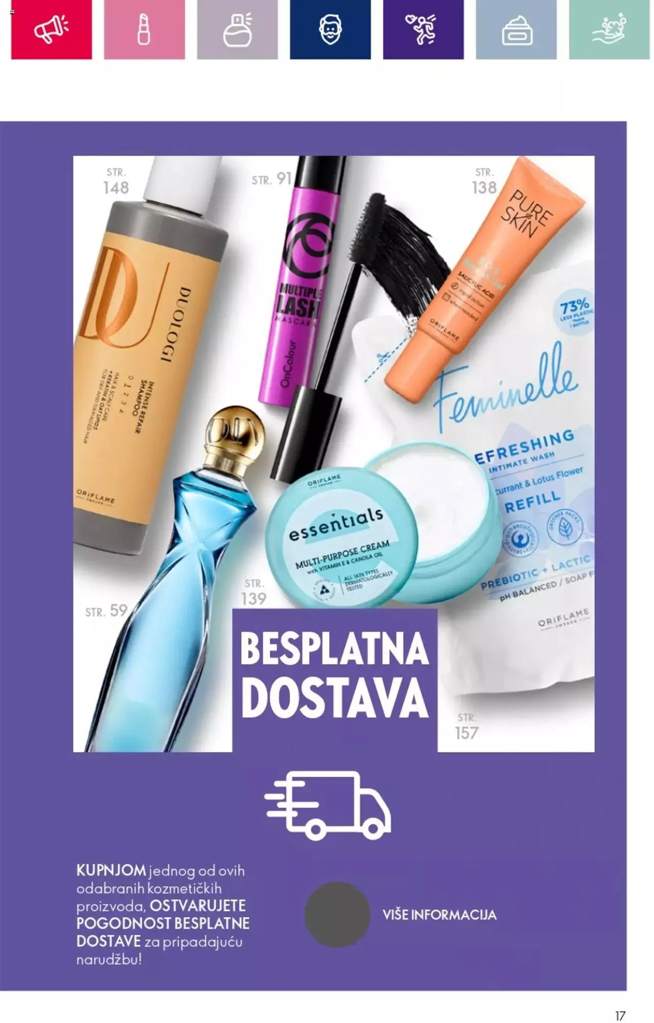 Katalog Katalog Oriflame 2/2024 od 17. siječnja do 14. veljače 2024. - Pregled Stranica 17