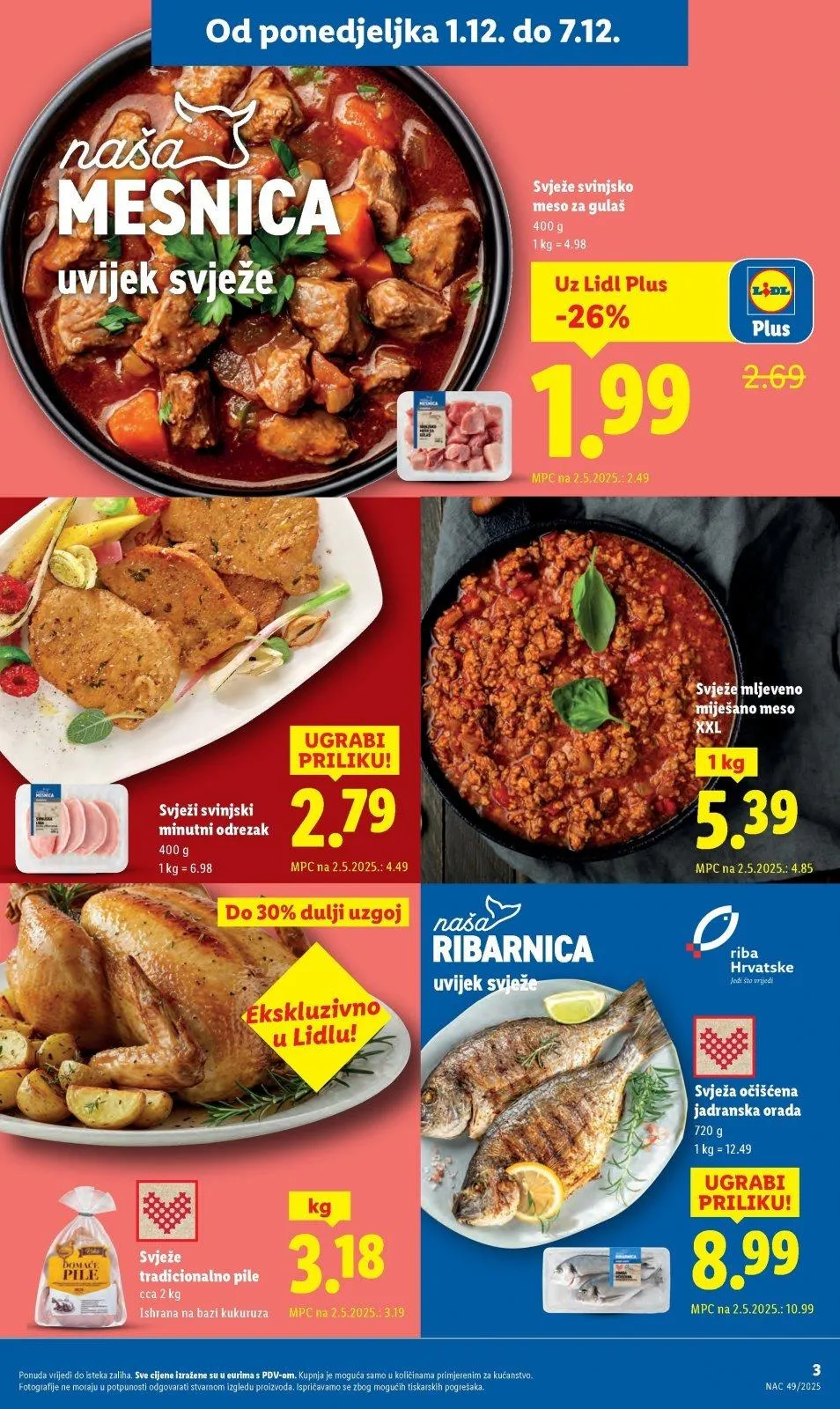 Katalog Lidl katalog do 07.12.2025 od 3. prosinca do 7. prosinca 2025. - Pregled Stranica 3