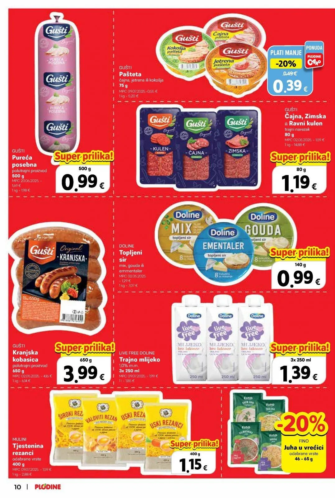 Katalog Plodine katalog do 14.04.2026 od 8. travnja do 14. travnja 2026. - Pregled Stranica 10