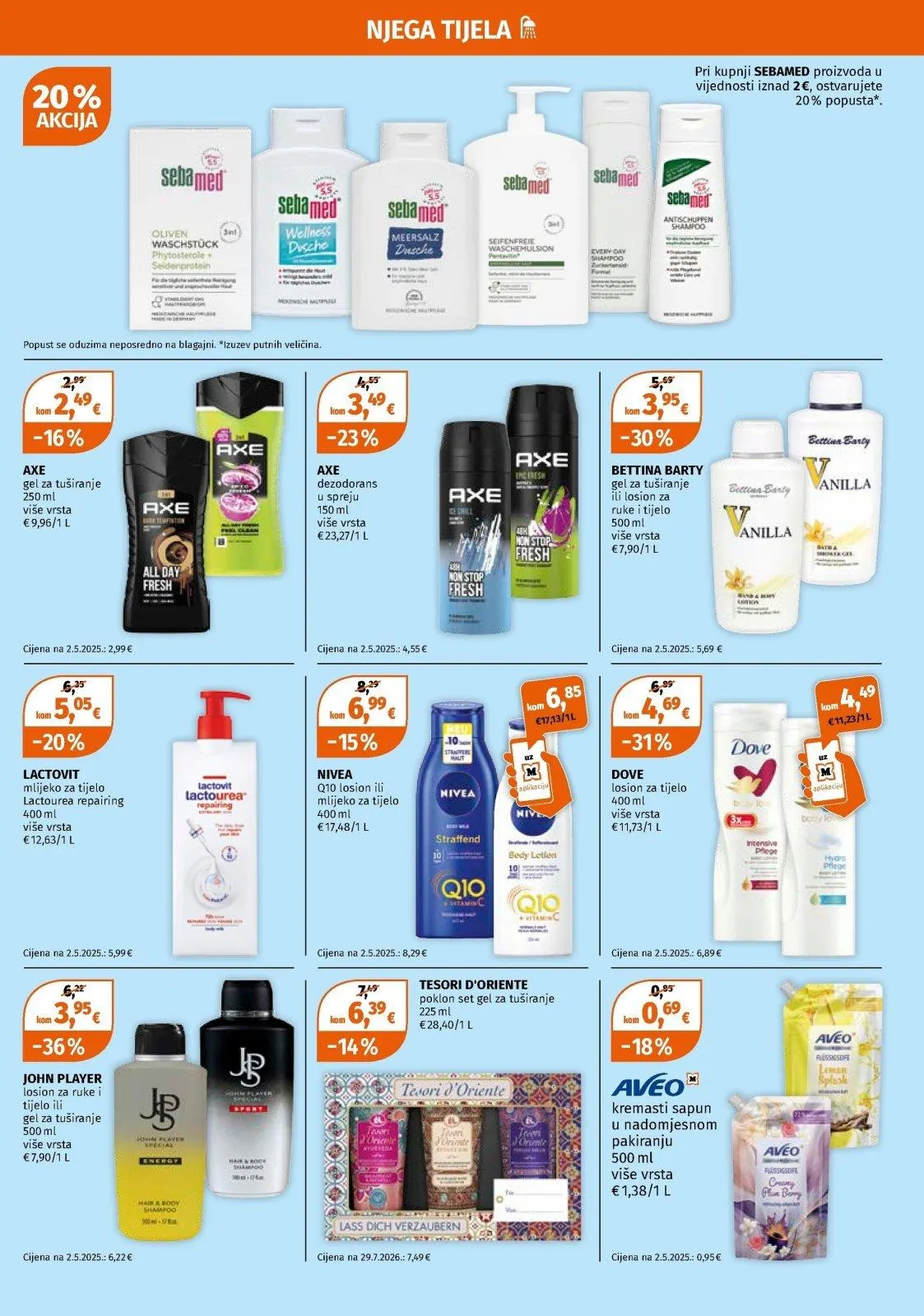 Katalog Müller katalog do 29.03.2026 od 23. ožujka do 29. ožujka 2026. - Pregled Stranica 7