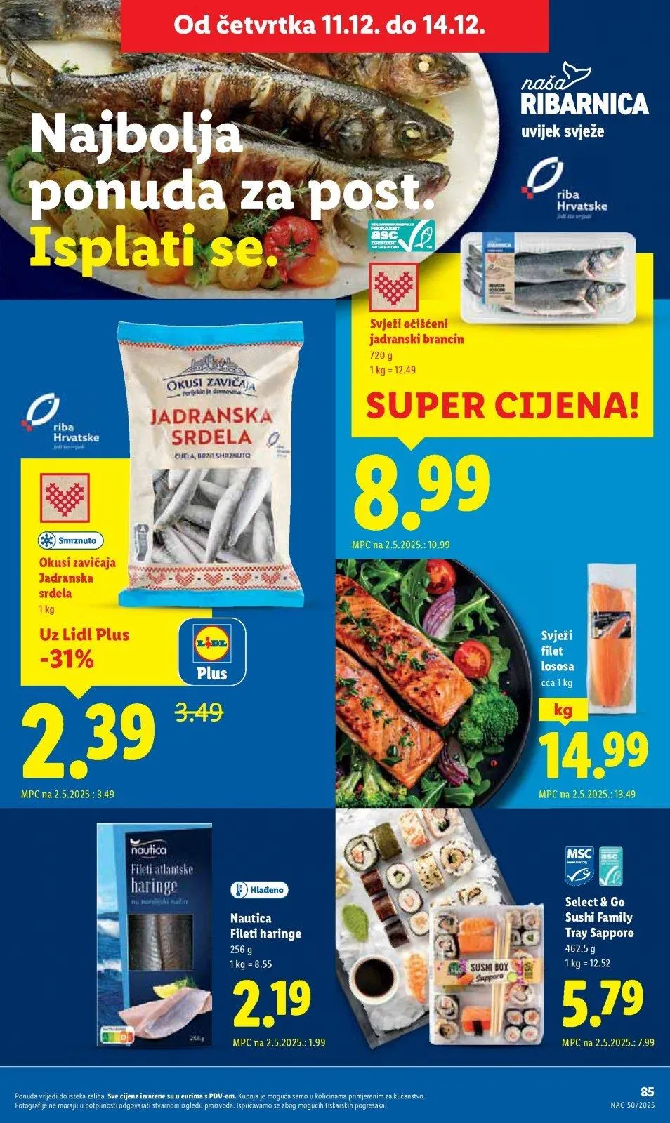 Katalog Lidl katalog do 14.12.2025 od 4. prosinca do 14. prosinca 2025. - Pregled Stranica 85