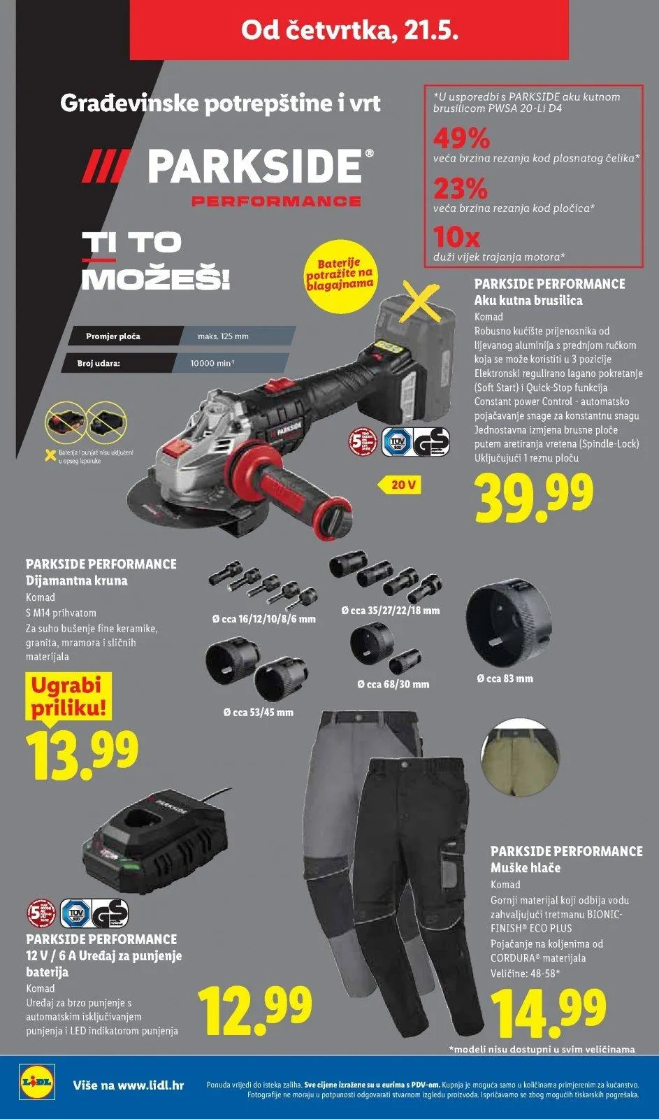 Katalog Lidl katalog do 24.05.2026 od 14. svibnja do 24. svibnja 2026. - Pregled Stranica 40