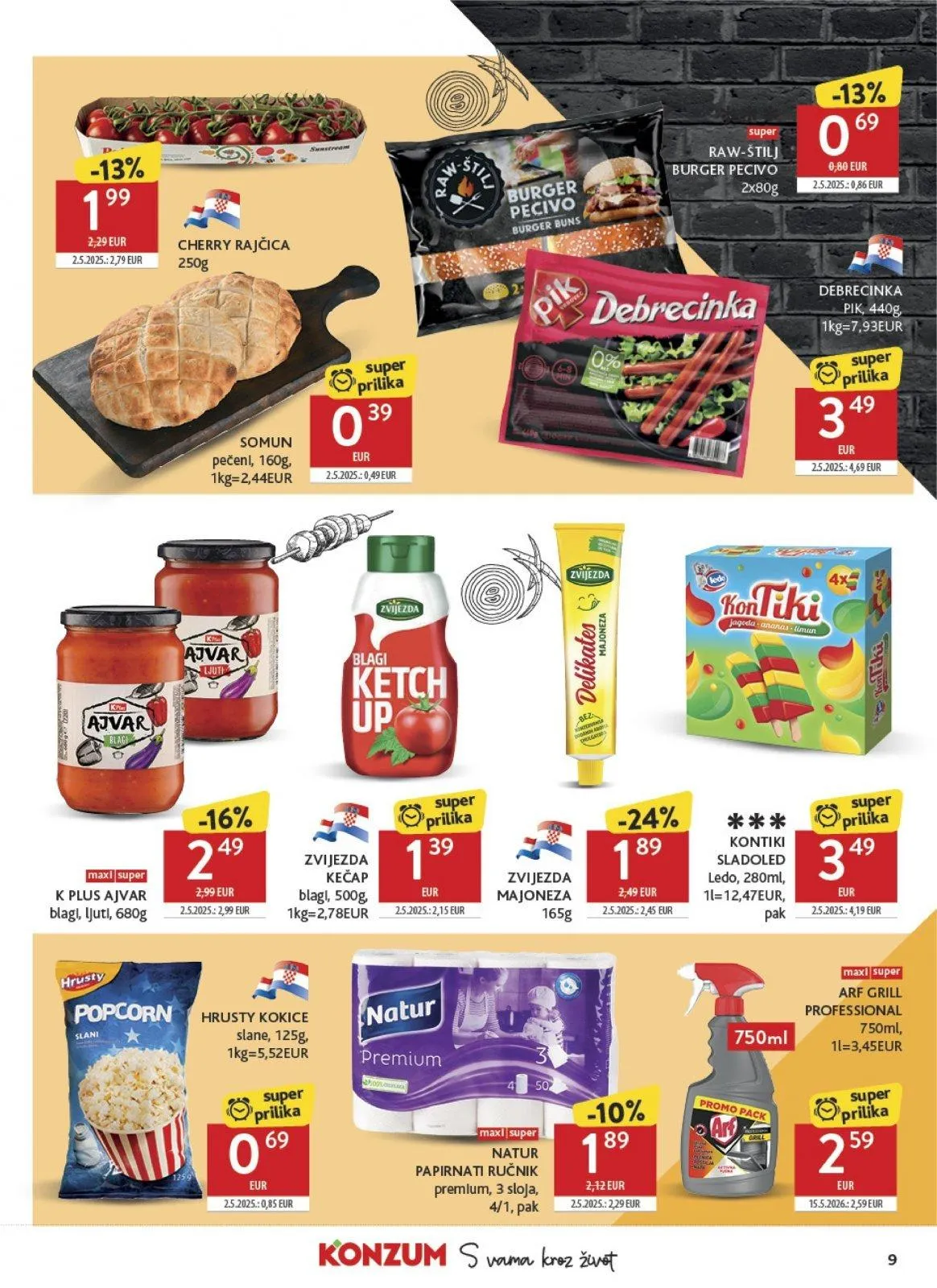 Katalog Konzum katalog do 02.06.2026 od 28. svibnja do 2. lipnja 2026. - Pregled Stranica 9