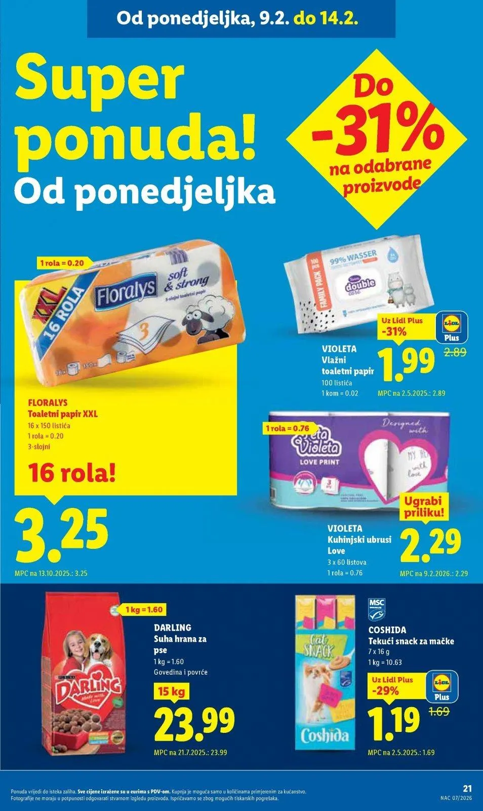 Katalog Lidl katalog do 14.02.2026 od 5. veljače do 14. veljače 2026. - Pregled Stranica 21