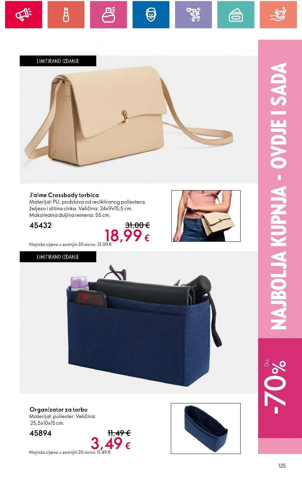 Katalog Oriflame katalog do 11.09.2024 od 29. kolovoza do 11. rujna 2024. - Pregled Stranica 125