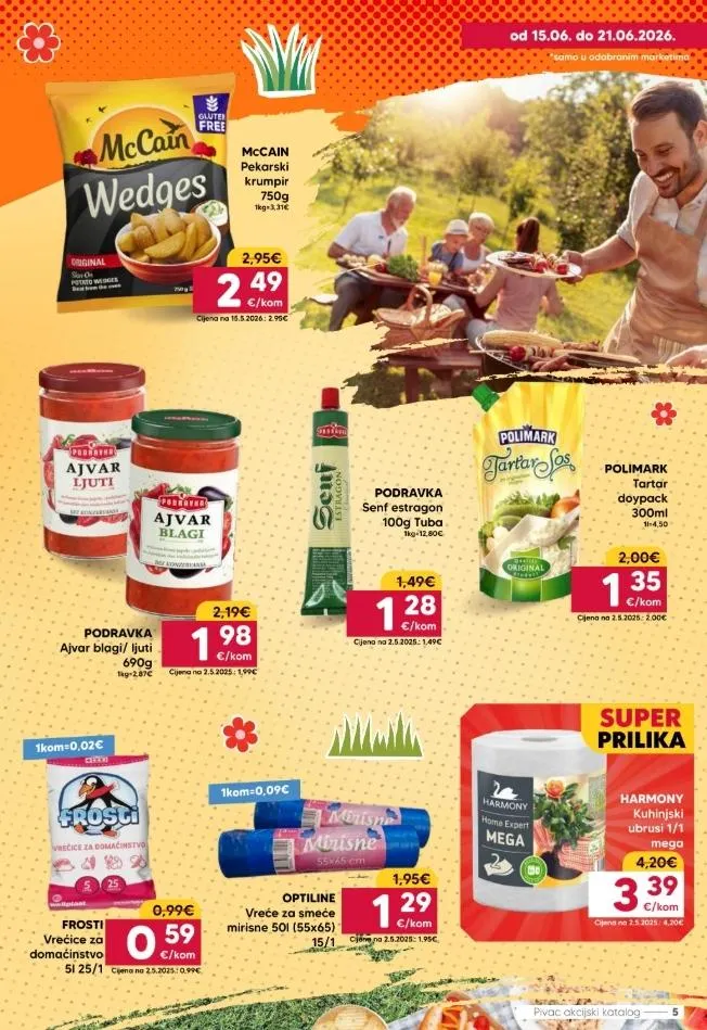 Katalog Pivac katalog do 21.06.2026 od 15. lipnja do 21. lipnja 2026. - Pregled Stranica 5