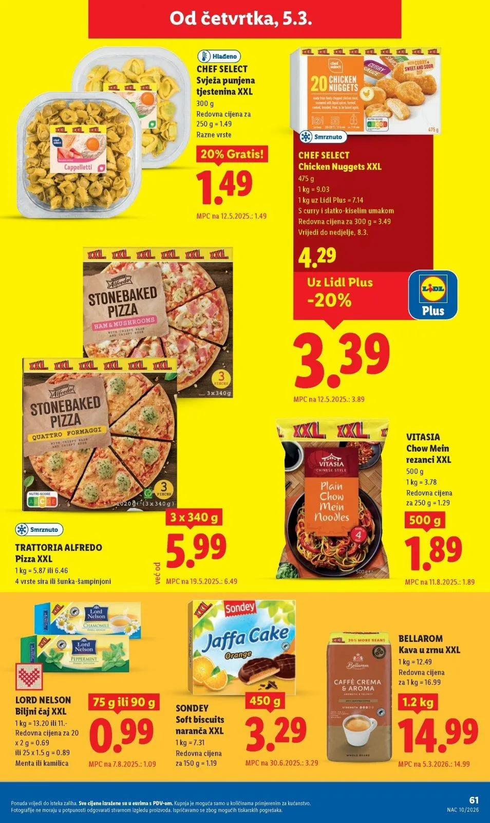 Katalog Lidl katalog do 08.03.2026 od 26. veljače do 8. ožujka 2026. - Pregled Stranica 61