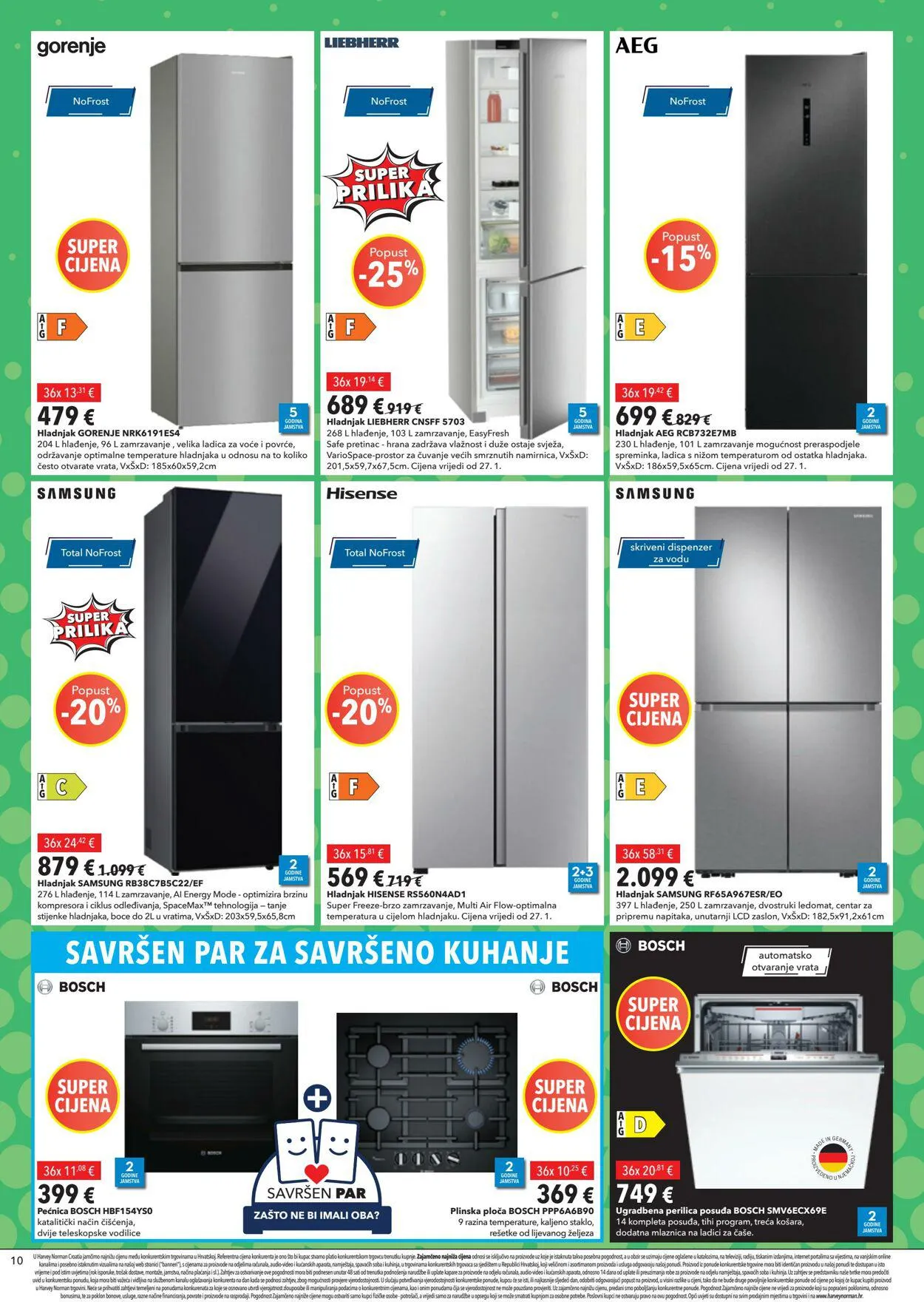 Katalog Harvey Norman od 25. siječnja do 7. veljače 2024. - Pregled Stranica 10