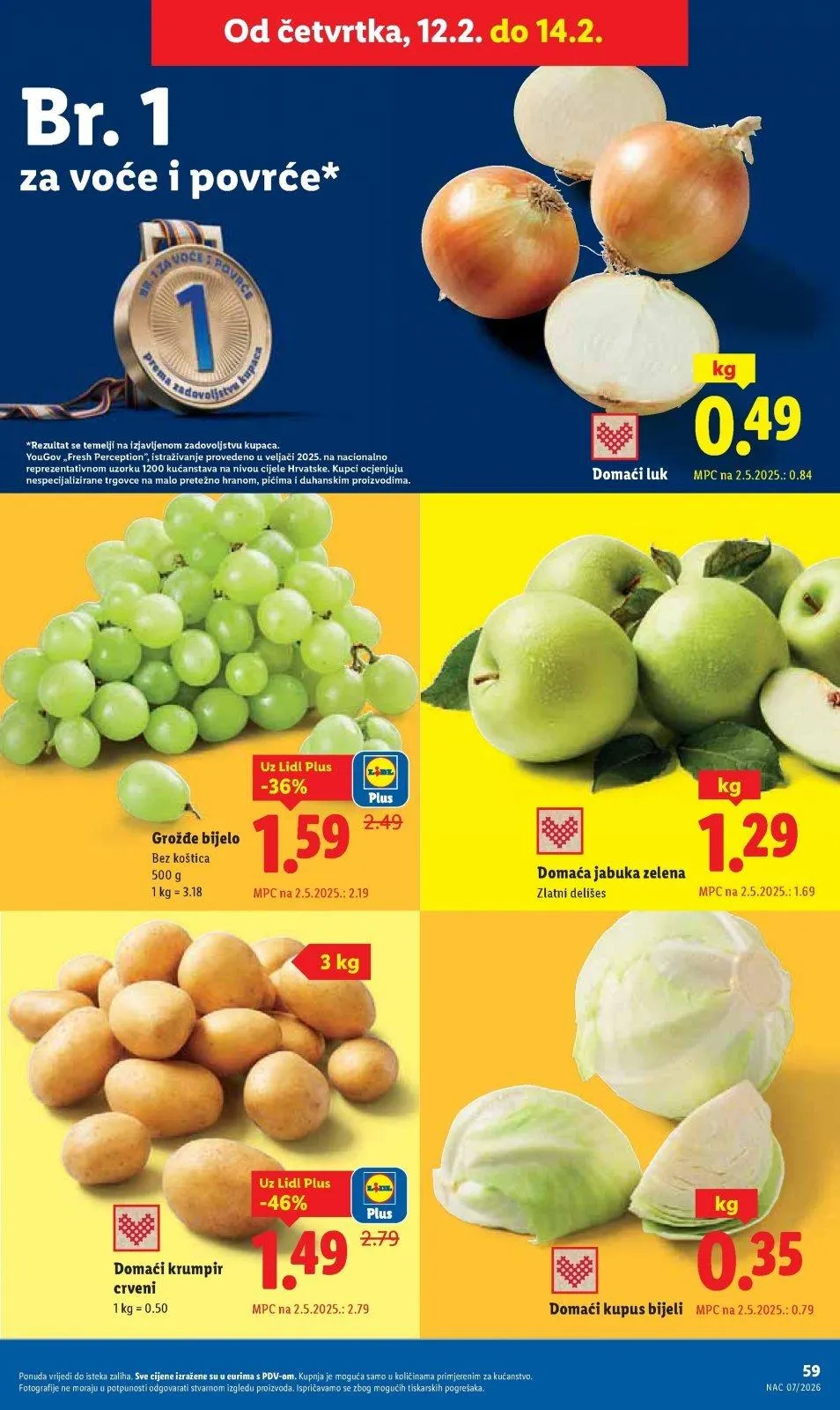 Katalog Lidl katalog do 14.02.2026 od 5. veljače do 14. veljače 2026. - Pregled Stranica 59