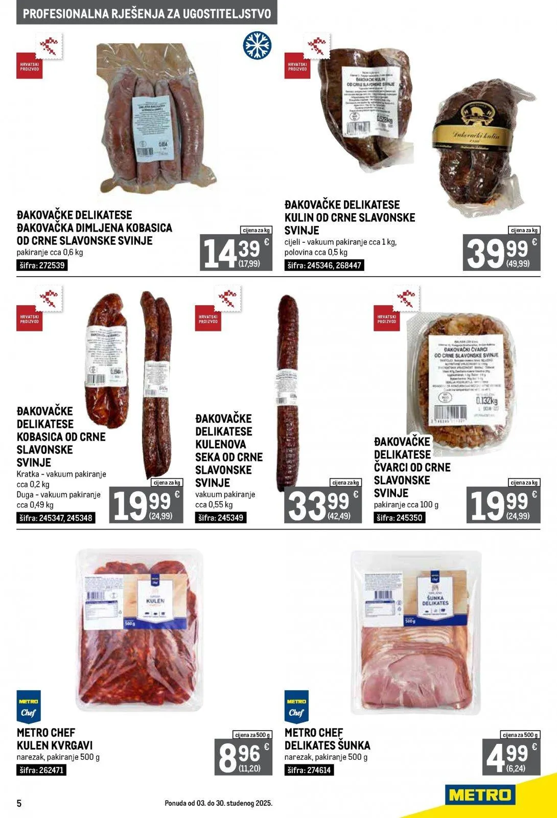 Katalog Metro katalog do 30.11.2025 od 6. studenoga do 30. studenoga 2025. - Pregled Stranica 6
