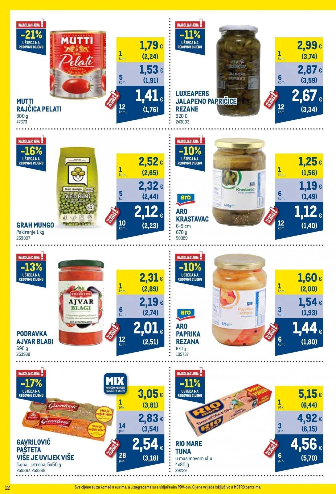 Katalog Metro katalog do 30.11.2025 od 6. studenoga do 30. studenoga 2025. - Pregled Stranica 12