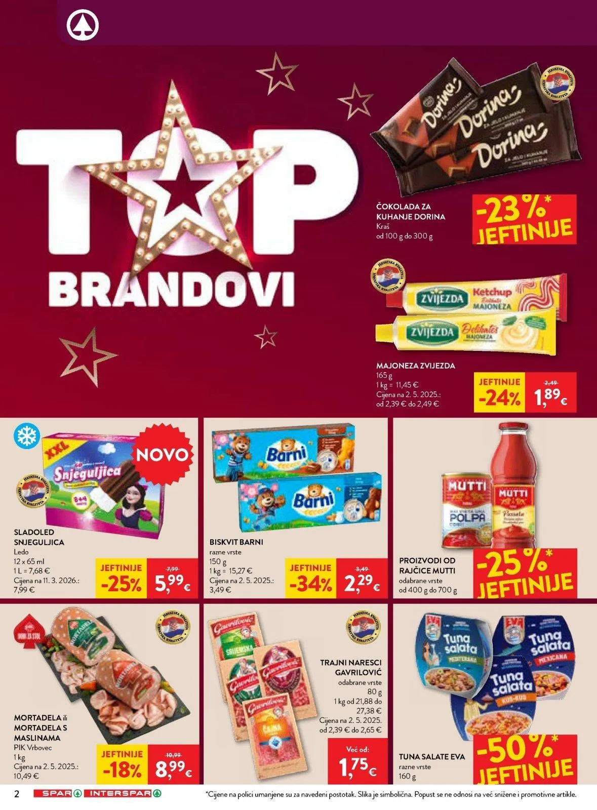 Katalog Interspar katalog do 12.05.2026 od 7. svibnja do 12. svibnja 2026. - Pregled Stranica 2